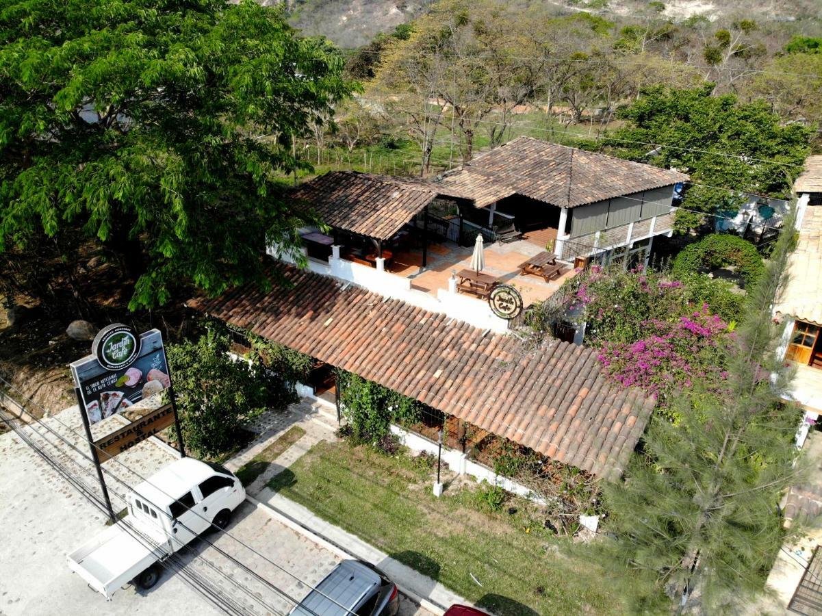 Jardin Cafe Hotel & Restaurant Gracias Luaran gambar